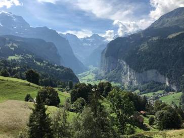 Lauterbrunnen Valley Berner Oberland Interlaken Switzerland Swiss Alps