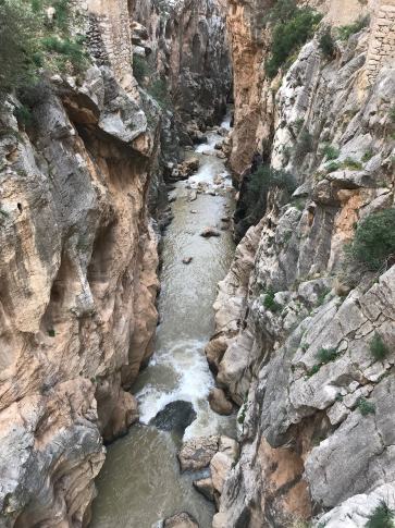 Caminito Del Rey Spain gorge river rocks water